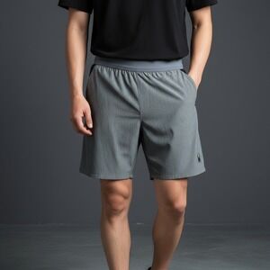 Spyder Active Men's Gray Textured Athletic Shorts Size XL TG Performance